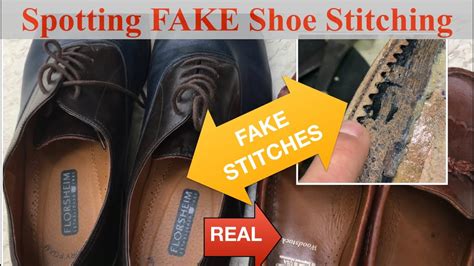 howt to tell if shoes have a fake welt|false welt stitching.